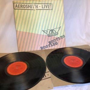 Aerosmith-Live Bootleg 1978 Vinyl Columbia Records 35565 plus sleeves